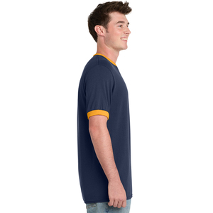 T-shirt léger pour homme, manches courtes, mélange de coton, col rond, tee-shirt tendance pour la vente en gros - Product Image 4
