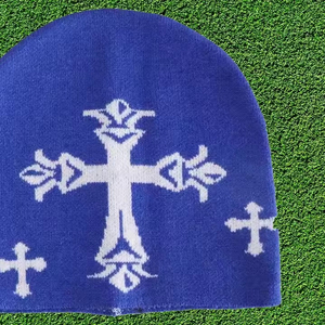 Por encargo de los hombres de desgaste Casual Beanie Caps High Street Color sólido de talla grande Beanie Cap para los hombres transpirable con OEM Beanie - Product Image 2