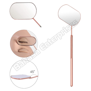Private Label Stainless Steel Lash <b>Mirror</b> Used in Eyelash Extensions Accessories Beauty Tool by Bahasa Pro - Product Image 6
