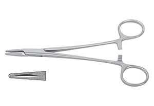 คีมผ่าตัดเย็บแผลคุณภาพสูงทำจากสแตนเลส พร้อมที่จับเข็มเย็บ - Product Image 5