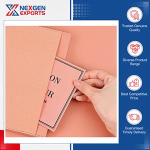 Worldwide Selling Outstanding Quality Eco-Friendly Paper Leather Hardcover 100 Sheets Custom Printed Wholesale Promotional <b>Diary</b> - Product Image 3