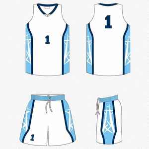Maillots de basket-ball pour hommes personnalisés maillot de retour professionnel chemise de basket-ball respirante à séchage rapide grande taille disponible - Product Image 6