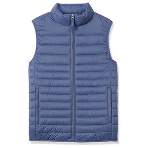 Gilet en duvet confortable pour hommes Caractéristiques coupe-vent Style High Street Gilet bouffant imperméable Sans manches Vêtements pour hommes Vestes - Product Image 5