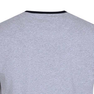 เสื้อยืดโอเวอร์ไซส์ผ้าคอตตอนเนื้อหนัก 320 กรัม ทรงฮิปสเตอร์ ป้องกันขนร่วง สำหรับผู้ชายและผู้หญิง พิมพ์ลายซิลค์สกรีน ตัวอักษรสีดำ - Product Image 4