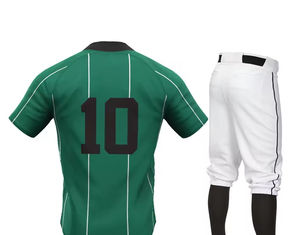 ชุดยูนิฟอร์มเบสบอลแบบยูนิเซ็กซ์ ระบายอากาศได้ดี ผ้าโพลีเอสเตอร์ซับเหงื่อ เสื้อเจอร์ซีย์และกางเกง สำหรับฝึกซ้อมทีม แข่งขันลีก ปรับขนาดได้ พิมพ์ลายตามสั่ง - Product Image 3