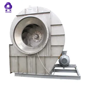 Industrial smoke centrifugal fan for ventilation air grain blower