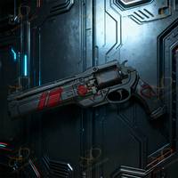 Armas de Juguete para Halloween, Pistola de Material PU, Pistola de Cosplay Destiny, Juguete para Niños de 12 a 14 Años