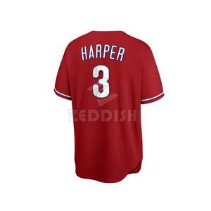 Uniformes de Béisbol Personalizados para Hombre al por Mayor a Bajo Precio, Transpirables, de Alta Calidad, 100% Poliéster, con Logotipo Personalizado - Product Image 4