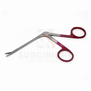 Pinzas de cocodrilo de fuerza ENT Handel de color rojo, pinzas de oreja de acero inoxidable, pinzas de Cirugía de cocodrilo de Surgiright Instrument - Product Image 3