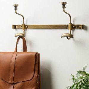 Porte-manteau en métal classique, adapté aux maisons traditionnelles, aux placards, aux salles de bain et aux portes utilitaires - Product Image 1