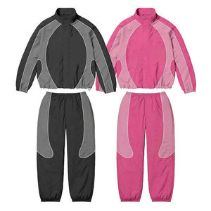 Custom Windbreaker Sportswear <b>Set</b> Wholesale OEM Manufacturer Supplier Jacket Pants Tracksuit Bulk Production - Product Image 6