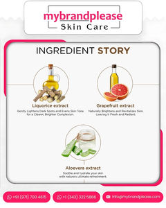 Exfoliante Facial Radiance D-Tan para el Cuidado de la Piel con Fórmula Herbal, Marca Privada Personalizada, Producto para el Cuidado de la Piel OEM ODM - Product Image 3