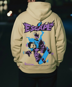 Sweat à capuche surdimensionné à épaules tombantes en molleton 100% coton de poids lourd 480 GSM avec logo personnalisé imprimé graphique pour hommes, best-seller - Product Image 1