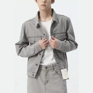 Chaqueta vaquera de piel acogedora de moda para mujer 2025 con detalles rasgados desgastados adornos de encaje de cristal para Otoño Invierno - Product Image 3