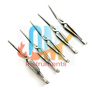 Pince vasculaire Bulldog à mâchoires angulées de 23 mm, chirurgie cardiovasculaire, instruments en acier inoxydable allemand, marquage CE | Instruments OldMed - Product Image 3