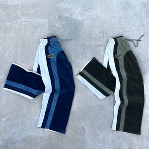 Conjunto de Chaqueta y Pantalones Deportivos de Invierno Personalizados, Chaqueta Cortavientos de Felpa Gruesa, Fabricante de Conjuntos Deportivos, Sudadera con Capucha y Cremallera con Parches Lisos - Product Image 5