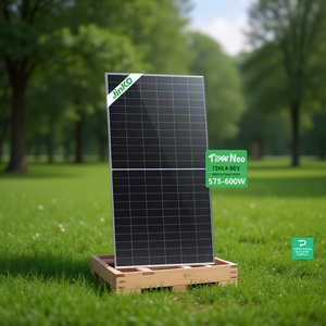 แผงโซลาร์เซลล์ Topsky Energy JAM72D40-605/LB แบบสองหน้า (Bifacial) ชนิดโมโนคริสตัลไลน์ PERC กำลังไฟ 550W-560W บรรจุบนพาเลท - Product Image 3