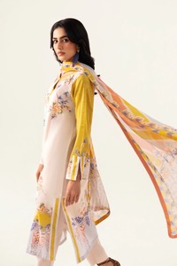 Lo último en 2025, vestido indio paquistaní para mujer, vestido de fiesta musulmán para mujer, Festival Eid, ropa de fiesta de algodón para césped de lujo, Ropa Étnica - Product Image 4