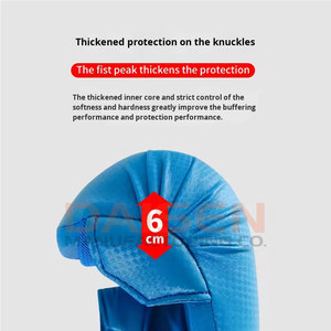 Guantes de Karate de Diseño Único Hechos Profesionalmente para Jóvenes, Color Sólido, Ecológicos - Product Image 6