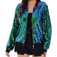 Vestes en toile Mangoes Fashion Shine Bright Every Celebration pour femmes, rembourrage en coton respirant, manches longues, élégance, fermeture éclair sur le devant