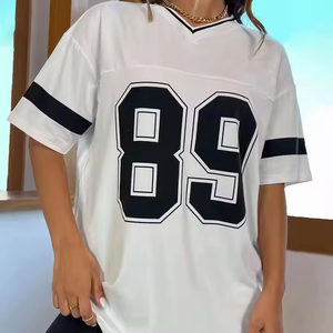 Custom <b>American</b> Football Shirts Stitched Embroidered Youth Uniforms Sports Wear with Logos - Product Image 5