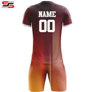Maillot de football de qualité supérieure 2025 – Couleurs personnalisées, logo de marque imprimé, respirant, ensemble uniforme de football unisexe - Product Image 4