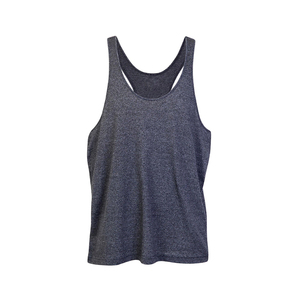 Débardeurs de musculation pour hommes, style streetwear, en coton/élasthanne respirant, coupe ajustée, logo personnalisé, sans manches, unis - Product Image 1