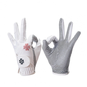 Gants de golf en cuir Cabretta souple pour gaucher Top-Design pour hommes Qualité supérieure Professionnelle pour un usage sportif - Product Image 2