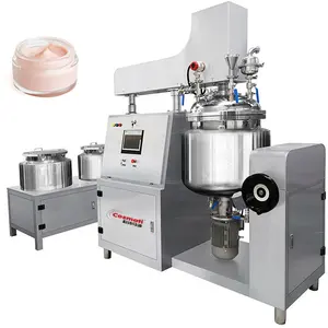 Cosmetics Facial Cream Vacuum Homogenizing Emulsifying Mixer Machines Body Lotion Production Processing Mixing Tank For Skincare