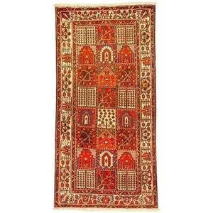 Alfombra persa Bakhtiar única de su tipo, 10'3 x 4'11 - Product Image 1