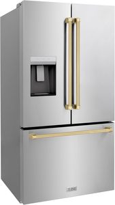 La mejor oferta para la nueva línea Z de cocina y baño, ZLINE Autograph de 36 pulgadas. Refrigerador de Profundidad Estándar - Product Image 5