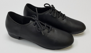 Zapatos de TAP Oxford con cordones de cuero negro Bloch para hombres y mujeres, suela flexible de la mejor calidad premium con ondas de choque para baile - Product Image 5