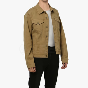 Service OEM Veste de camionneur pour hommes Logo personnalisé Veste de camionneur pour hommes Meilleur prix Veste de camionneur pour hommes - Product Image 4