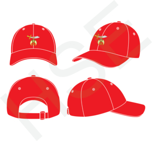 Casquette de baseball brodée personnalisée multicolore avec sangle réglable - Product Image 6