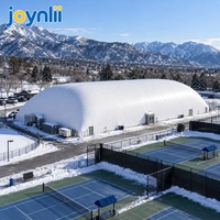 Dôme sportif intérieur résistant à la neige, soutenu par l'air, directement de l'usine, pour le tennis, le football et les stades