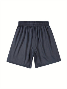 Men's Plus Size Athletic Workout Shorts Custom Wholesale Summer Running Breathable Double <b>Layer</b> Elastic Solid <b>Mid</b> Solid Color - Product Image 3