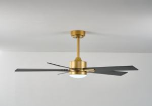 Ventilador de Techo de Cinco Aspas de Diseño Moderno de Alta Calidad, Ventilador de Techo Eléctrico de CC con Control Remoto para Sala de Estar y Dormitorio - Product Image 5