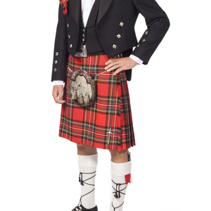 Vestido completo de boda Sporran para escoceses de tartán Kilts/Kilt de hombre al por mayor tradicional tartán escocés Kilts - Product Image 6