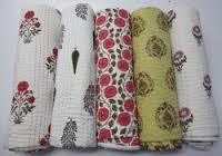 Trọng Lượng Nhẹ Hữu Cơ Dệt Twill Váy Váy Với Tay Thêu Kantha Làm Việc In Bìa Cho Bé Trai Cô Gái Nhà Dệt May Túi - Product Image 4