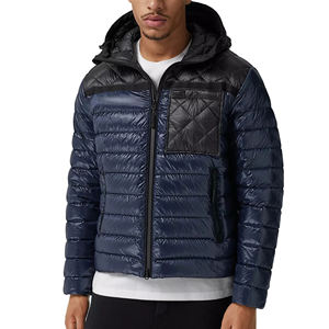 Chaquetas de Invierno para Hombre, Chaquetas Acolchadas Cálidas y Gruesas, Cortavientos, Chaquetas Acolchadas para Hombre de Talla Grande, con Botones, Capucha Desmontable, 2026 - Product Image 1