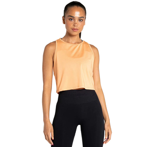 Camiseta de entrenamiento sin mangas XL para mujer, Sujetador deportivo de alto impacto sin costuras, Top corto de secado rápido, sencillo para Yoga, gimnasio, ejercicio de talla grande - Product Image 1