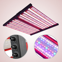 Lámpara LED de Espectro Completo para Plantas, 800W/1000W/1300W, Aluminio, IP65, LM301B LM301H, UV IR, Regulable, para Cultivo Hidropónico y Vegetal