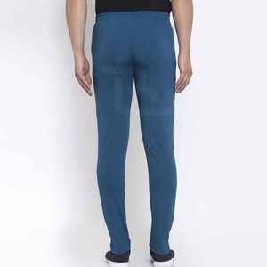 Pantalon en toile décontracté pour homme avec logo personnalisé imprimé, taille élastique, durable et de haute qualité - Product Image 4