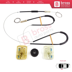 Juego de Reparación de Elevalunas BWR5560, Puerta Delantera Izquierda para Octavia MK3 III 5E 2012-2021 4/5 Puertas 5E0837461 - Product Image 2