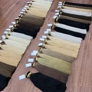 Extensions Remy vietnamiennes droites naturelles de qualité supérieure Cheveux humains en vrac longue durée pour la cible de beauté d'aspect naturel - Product Image 1