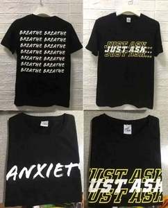 เสื้อยืดผู้ชายโอเวอร์ไซส์ผ้าฝ้ายกล่องโลโก้ - Product Image 5