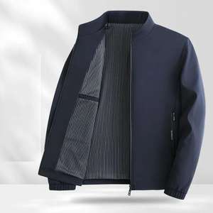 Vente de gros Veste Letterman en laine à manches longues pour hommes Vestes Letterman en gros pour hommes - Product Image 3