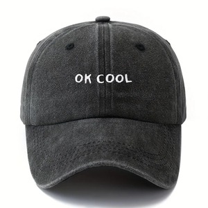 Gorra de béisbol barata de algodón vintage con logotipo personalizado OEM con tela común para unisex - Product Image 2