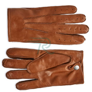 Guantes para Pantalla Táctil, Duraderos, Ecológicos, de Cuero, Térmicos, Modernos, para Uso Diario en Exteriores - Product Image 2
