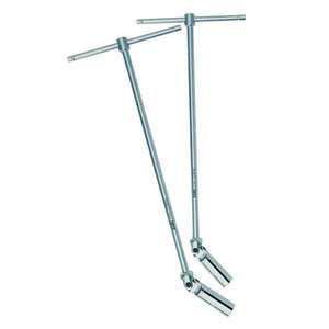 USAG T-Handle Long <b>Spark</b> <b>Plug</b> Wrench Set with Jointed <b>Socket</b> 2-Piece Product - Product Image 1